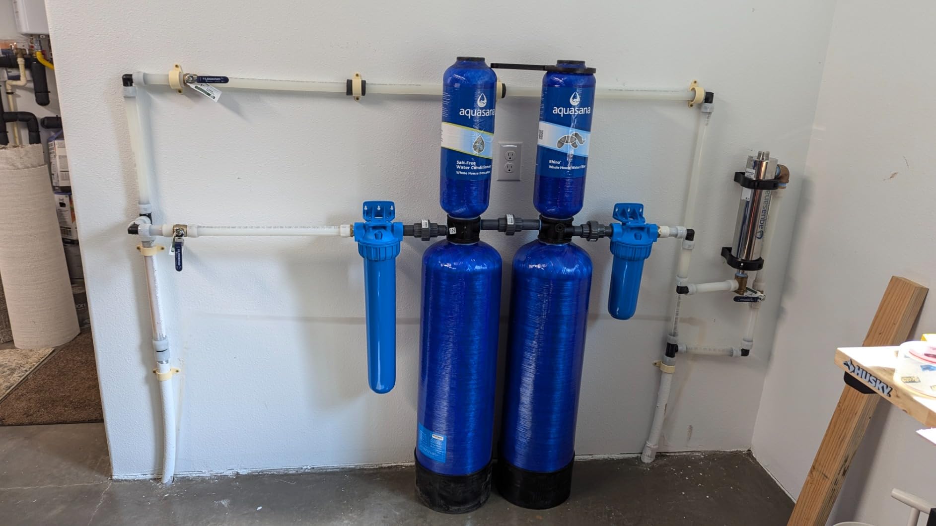 Aquasana Max Flow Whole House Water Filter | Carbon & KDF | WH-1010-CT-LM customer photo 2