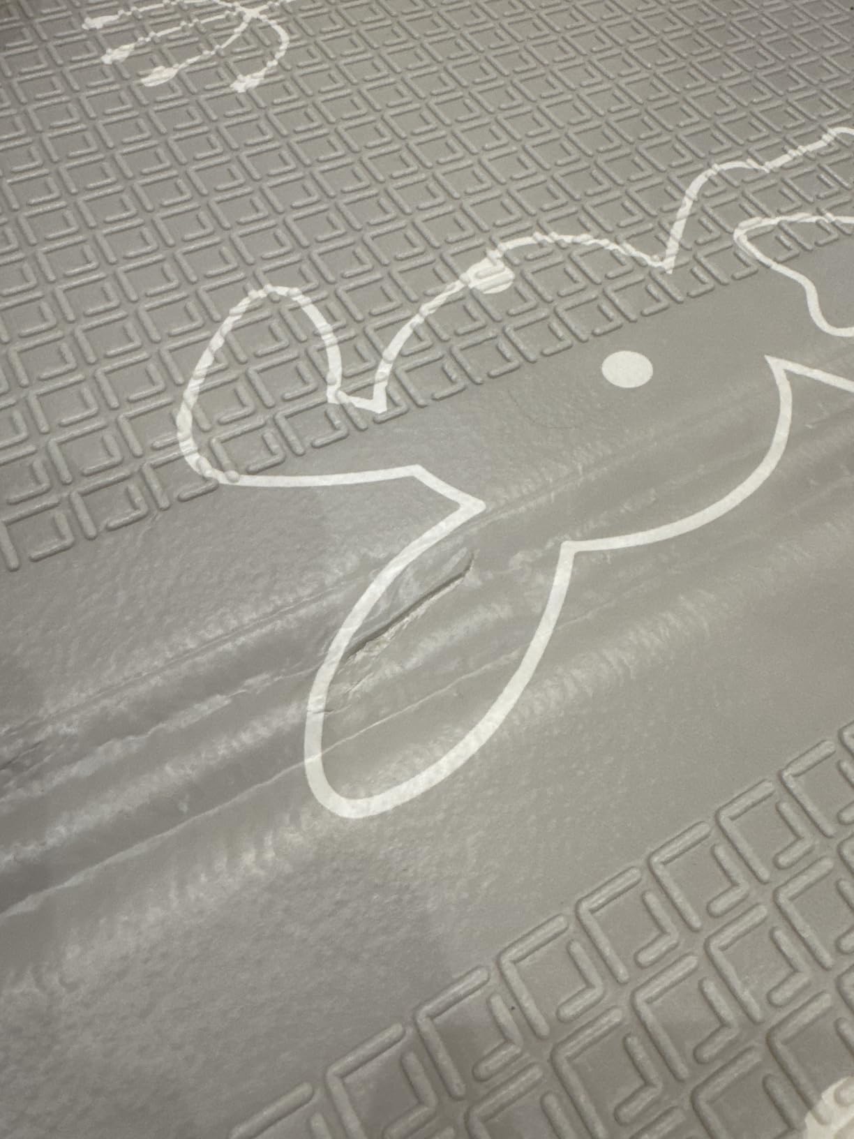 Joypony Baby Play Mat 79x 71 Inch, Extra Large Foldable Play Mats for Babies and Toddlers, Waterproof & Anti-Slip Portable Baby Floor Mat for Tummy Time, Non Toxic Foam Play Mat for Floor Travel Bag customer photo 2