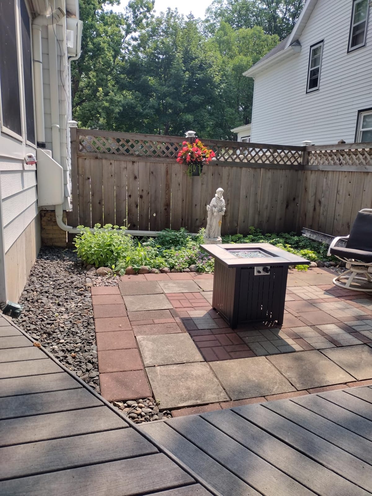 OutVue 30 Inch Propane Fire Pit Table with Real Ceramic Tabletop customer photo 1