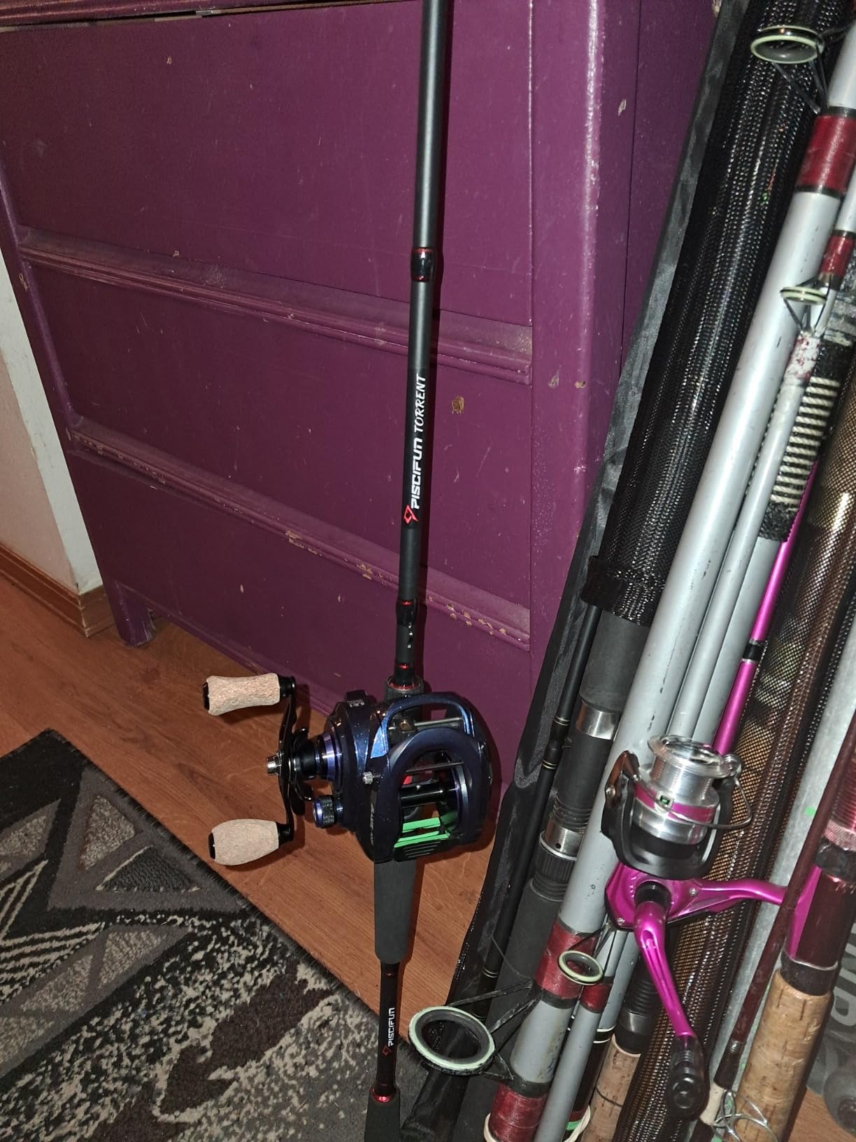 Piscifun Torrent Fishing Rod, IM6 Carbon 2-Piece Baitcaster & Spining Rod customer photo 2