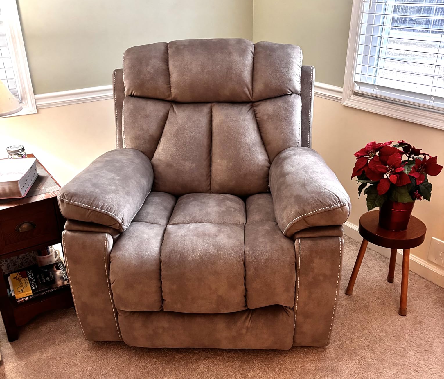 CANMOV Power Lift Recliner Chair for Elderly, Lift Chair with Massage Heat customer photo 2