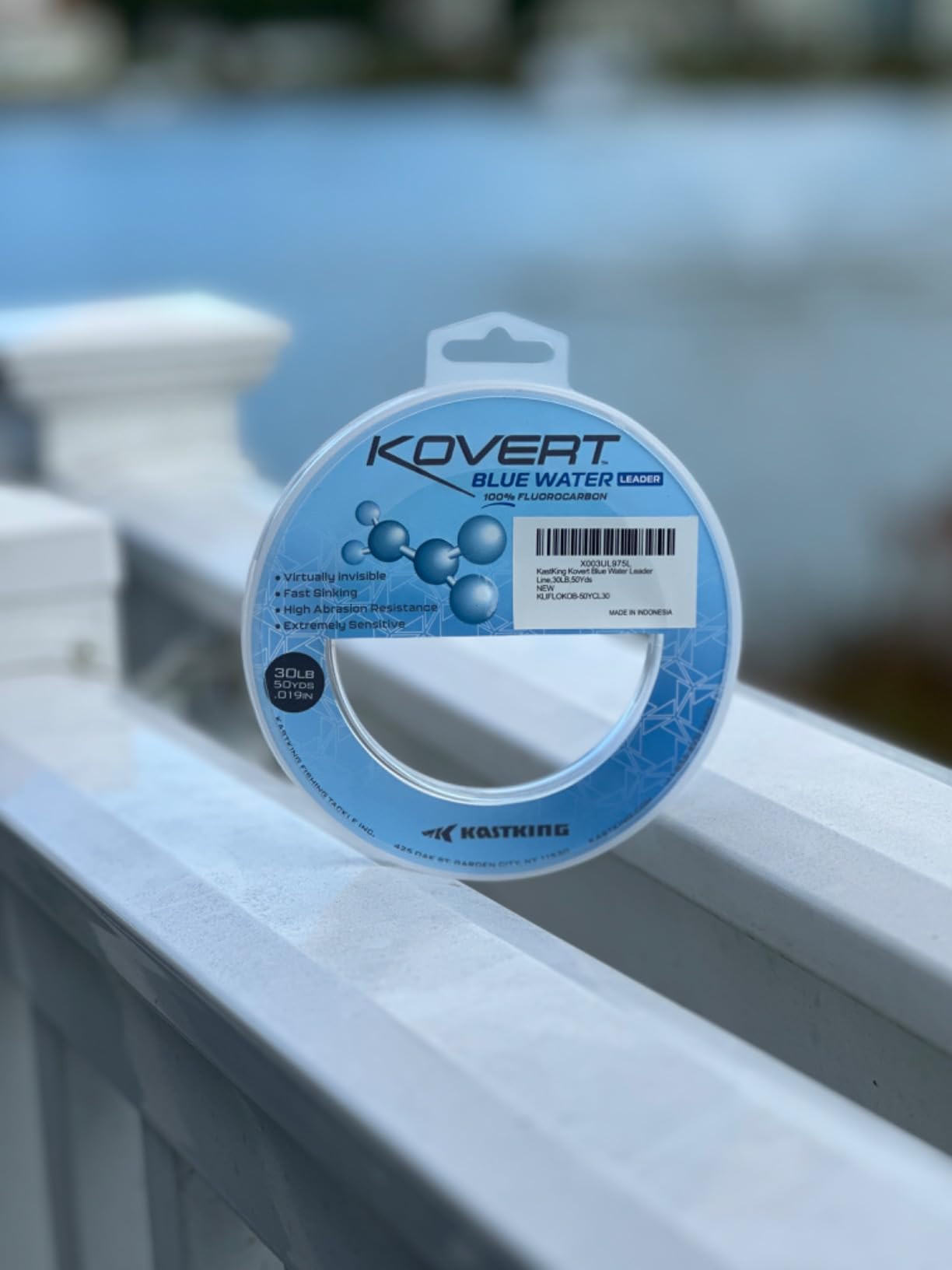 KastKing Kovert Blue Water 100% Fluorocarbon Leader Line, Saltwater Fishing customer photo 1