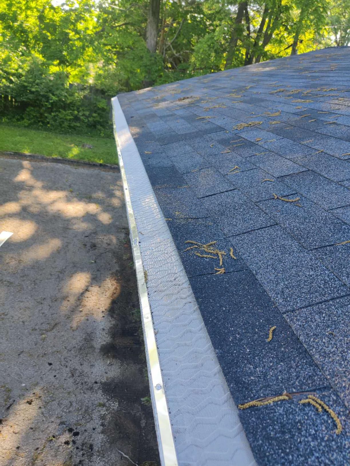 R & G Home and Yard Gutter Guard - True 45 FT Set (5.9 in x 45 in, 12 PCS), Fit 5 Inch Gutter and Smaller Gutters - Premium Stainless Steel Micro Mesh Gutter Guards - Contractor Grade, Easy DIY customer photo 1