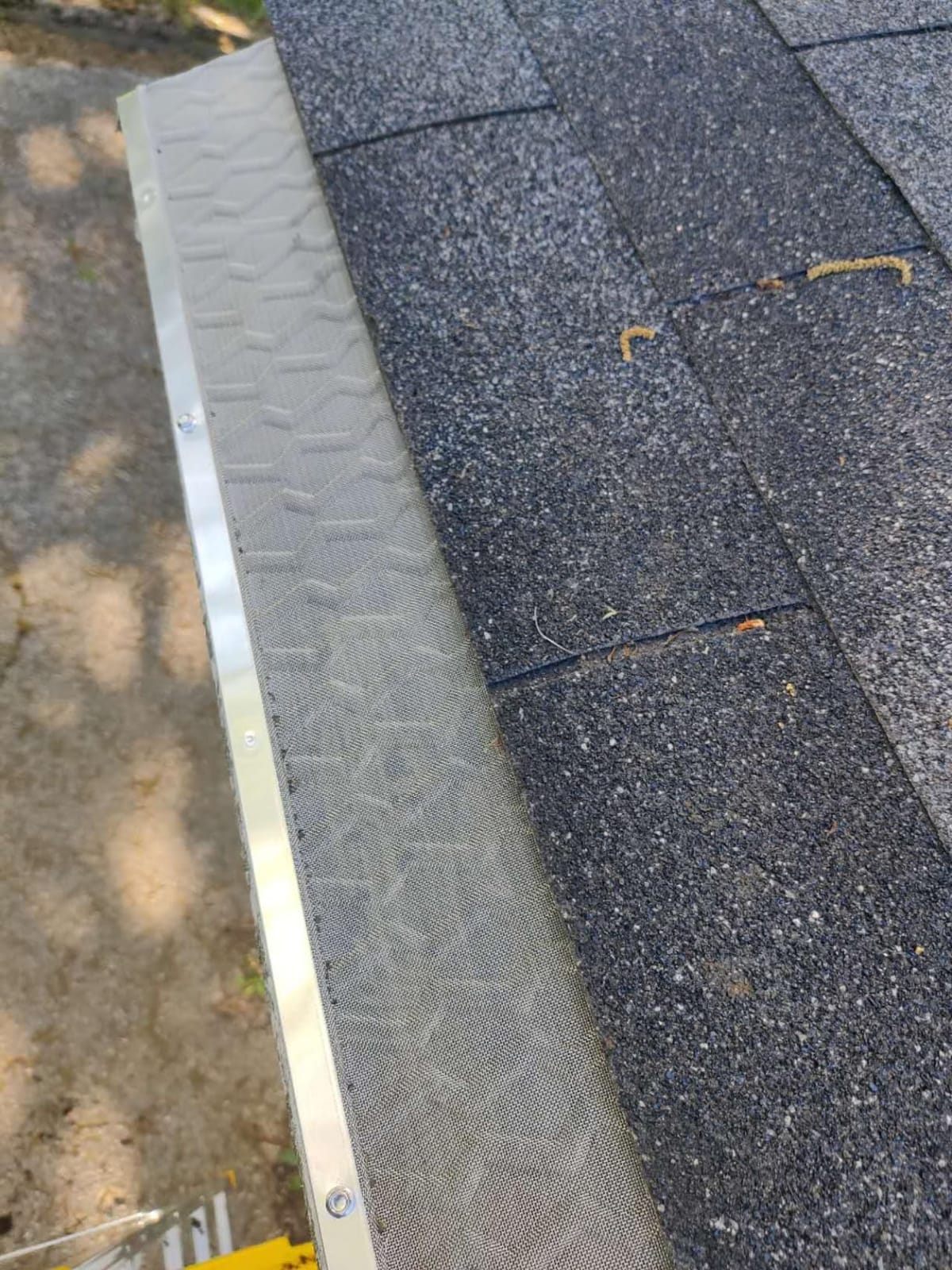 R & G Home and Yard Gutter Guard - True 45 FT Set (5.9 in x 45 in, 12 PCS), Fit 5 Inch Gutter and Smaller Gutters - Premium Stainless Steel Micro Mesh Gutter Guards - Contractor Grade, Easy DIY customer photo 2