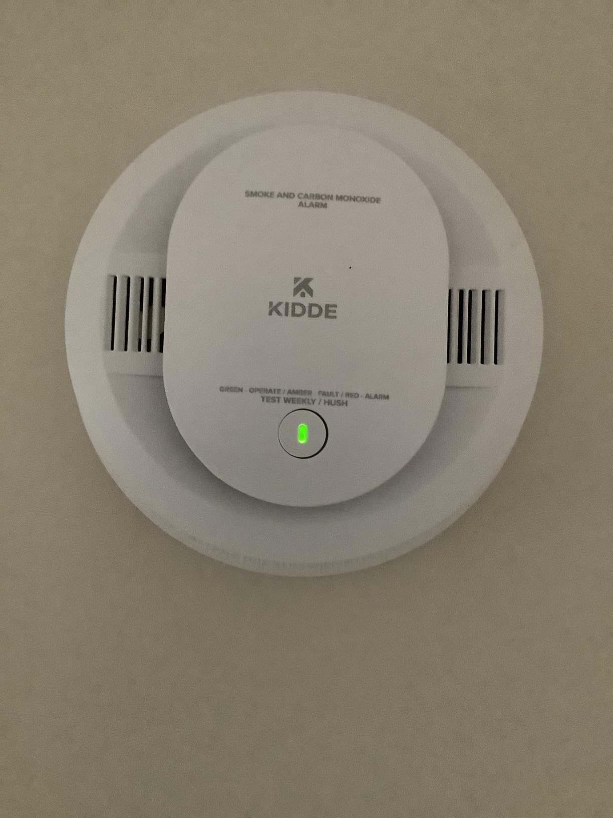 Kidde Smoke & Carbon Monoxide Detector, AA Battery Powered, not wired, Voice Alerts, LED Warning Light Indicators customer photo 2