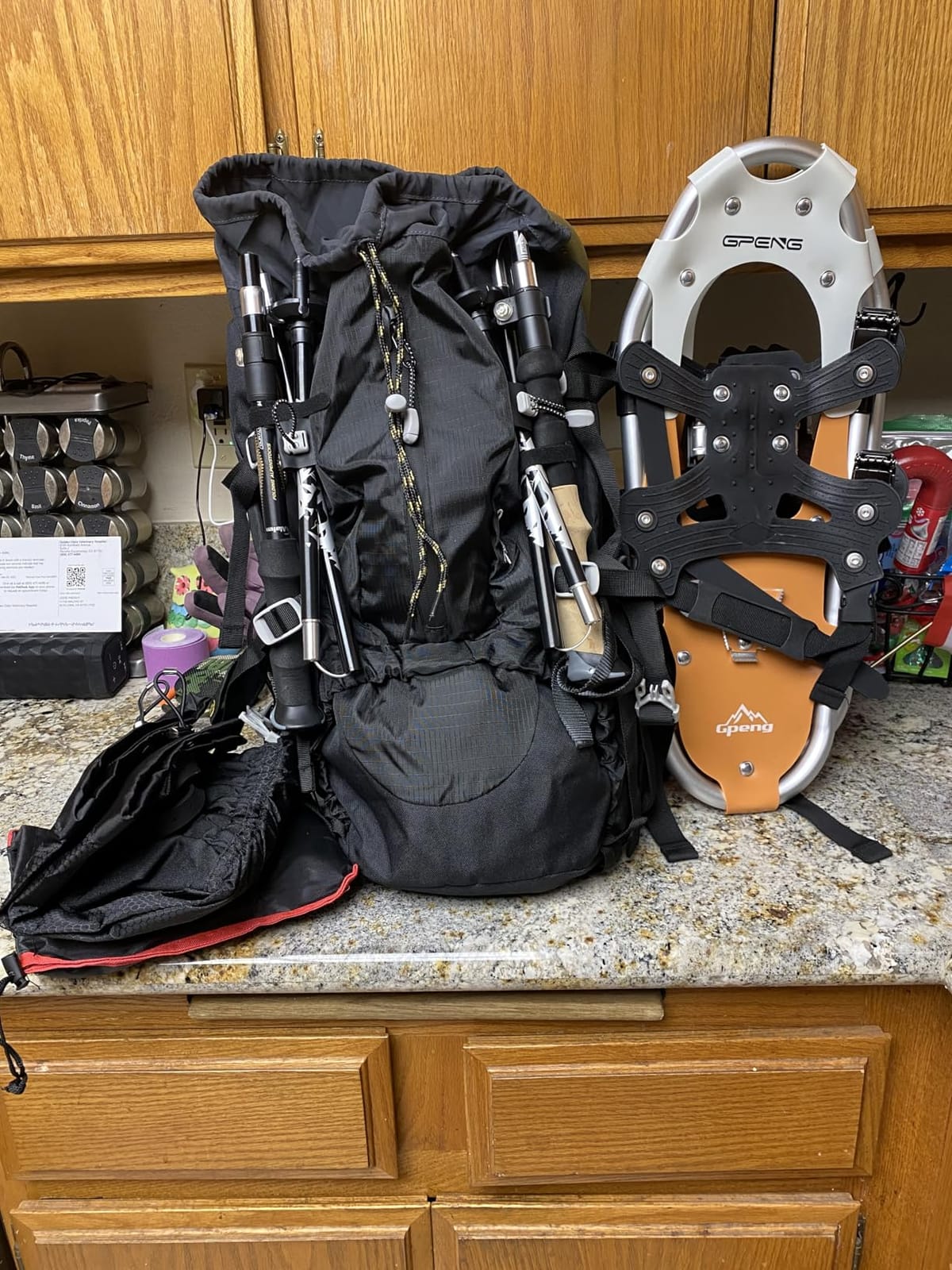 Esup 50L Waterproof Camping Hiking Backpack for Men and Women customer photo 2