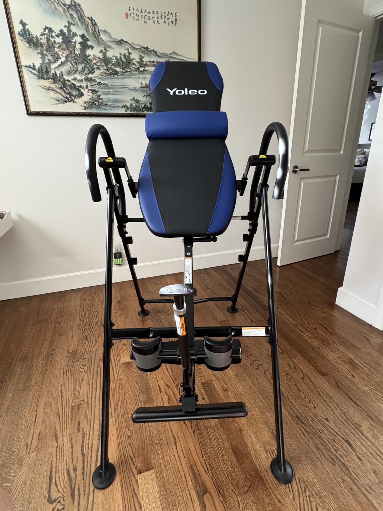 YOLEO Gravity Inversion Table for Back Pain Relief 2026 New Inversion Table customer photo 2