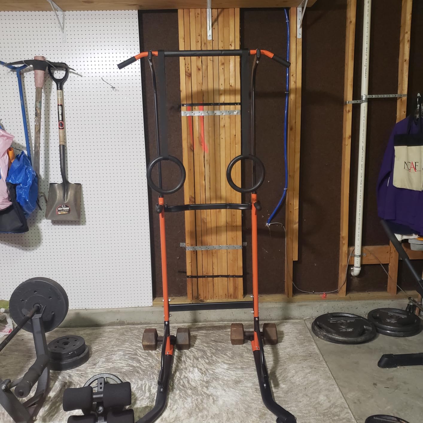 Z ZHICHI Pull-Up Dip Station Pull-Up Chin-Up Weight Capacity 350LBS customer photo 1