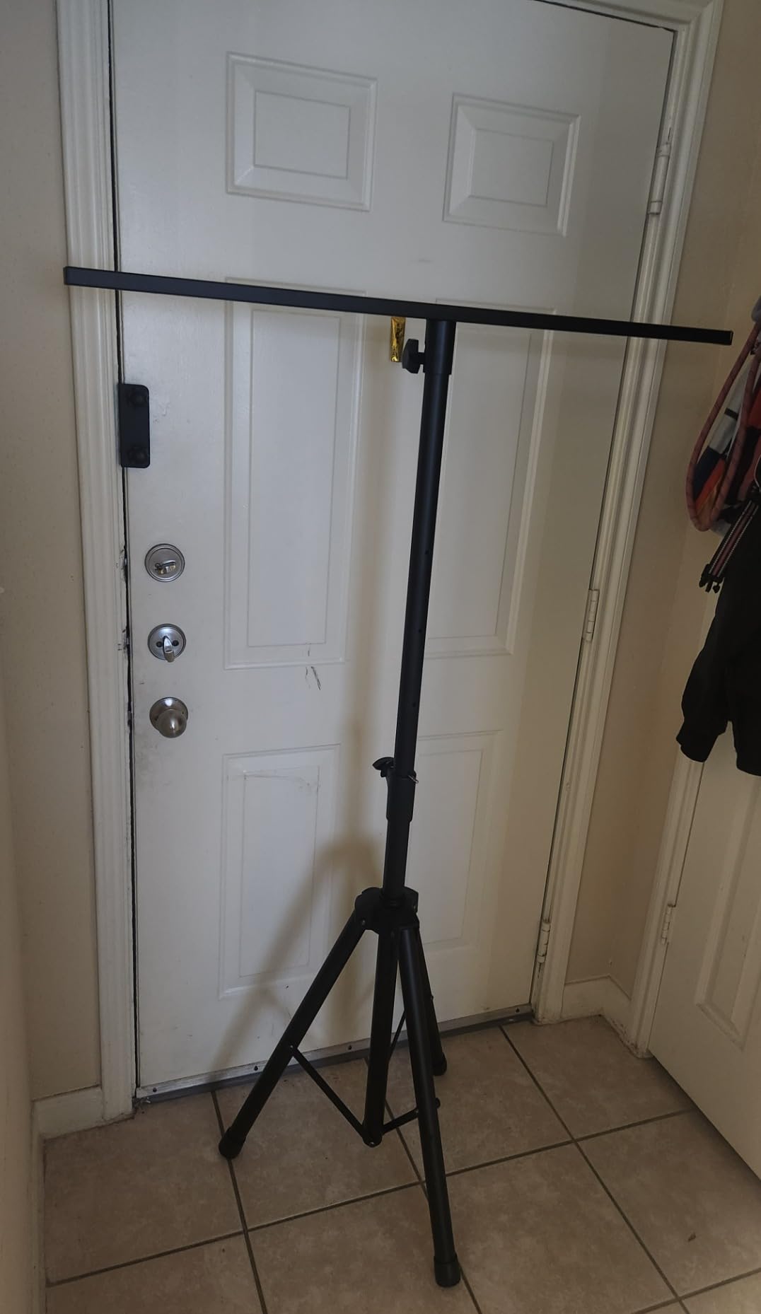 PPH-Sisy DJ Light Stand Heavy Duty Par Can Tripod T-Bar Stage Lights Stand Adjustable 39-70 Inch DJ Lighting Tripod Mount customer photo 1