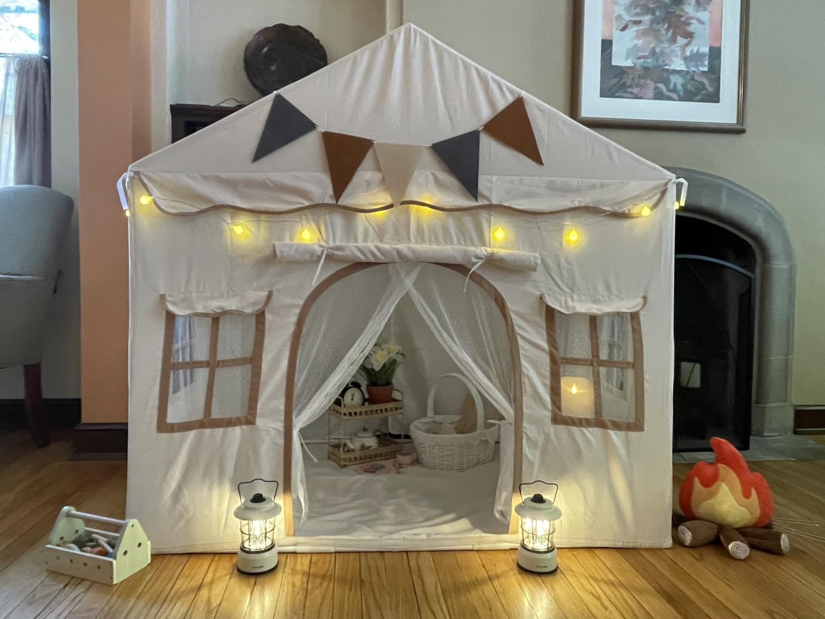 besrey 2-in-1 Kids Play Tent, Indoor Tent with Double Doors | 51