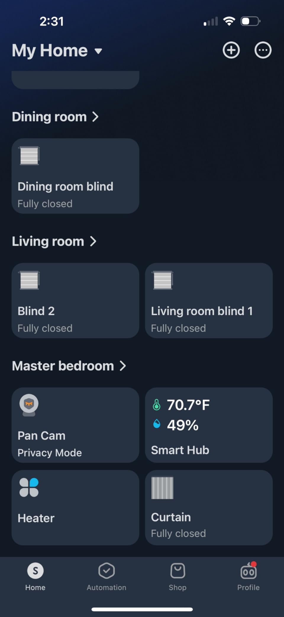 SwitchBot Blind Tilt Automatic Blind Opener 3-Pack & Hub 2- Smart Motorized Blinds with Bluetooth/IR Remote Control, WiFi Thermometer Hygrometer, Light Sensor, Work with Alexa, Google Home, HomeKit customer photo 1