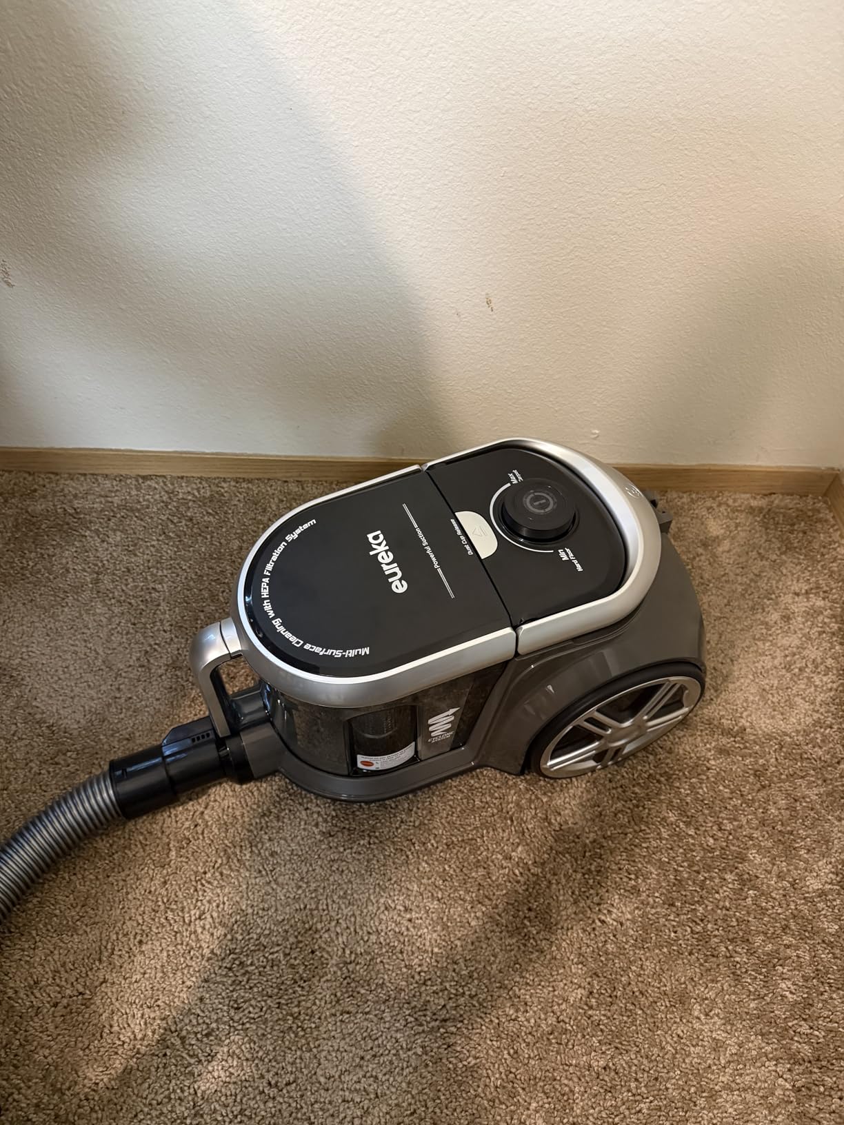 Eureka Bagless Canister Vacuum Cleaner, Vacuum for Hardwood Floor, Carpet customer photo 1