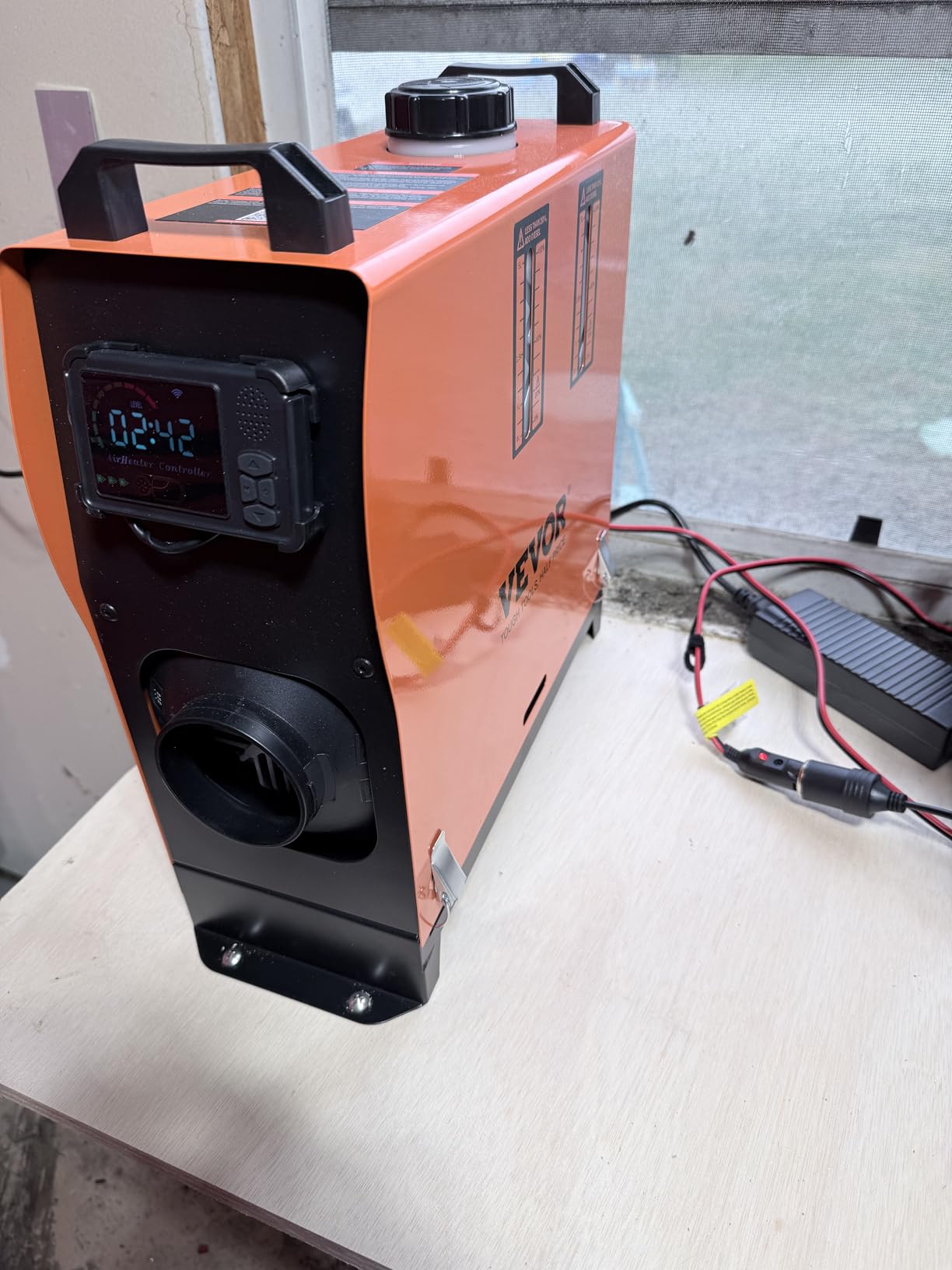 VEVOR 8KW Diesel Heater All in One, Diesel Air Heater with Bluetooth App Control, Portable Parking Heater Automatic Altitude Adjustment Max 18045 ft, Remote Control and LCD, for Vehicles and Indoors customer photo 2