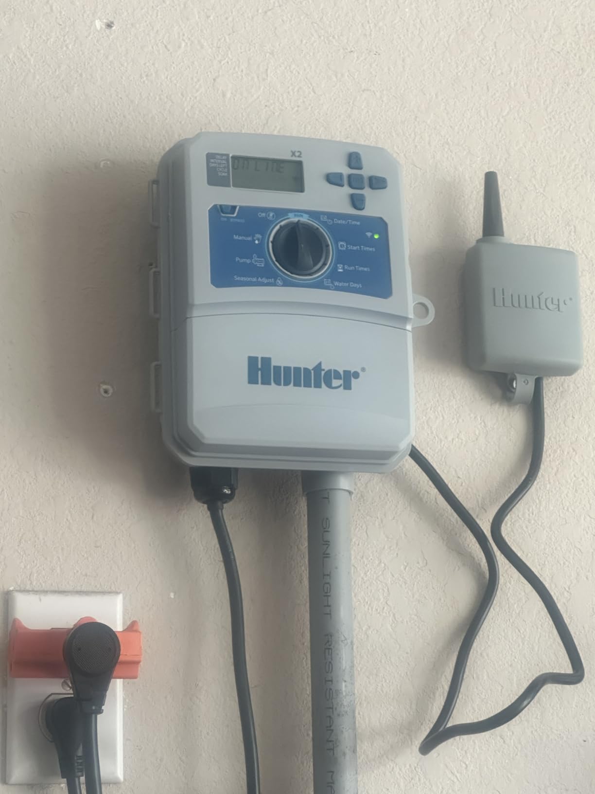 Hunter Hydrawise X2-800 8 Station Hydrawise Controller Bundeled with Wand WiFi Module X2 8 Zone Outdoor or Indoor Smart Internet X2800 Irrigation Timer customer photo 1