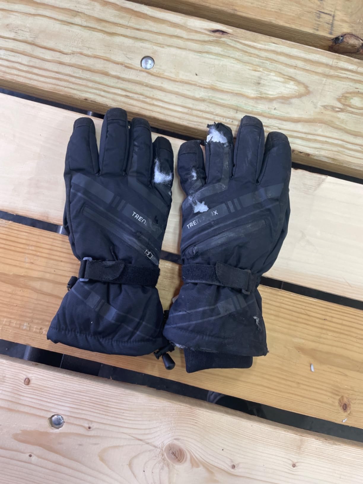 TRENDOUX Winter Ski Snow Gloves : 100% Waterproof 3M Thinsulate -30°F Cold Weather Windproof Warm Lined Gloves for Men Women Insulated Touchscreen Glove with Anti-Slip customer photo 2