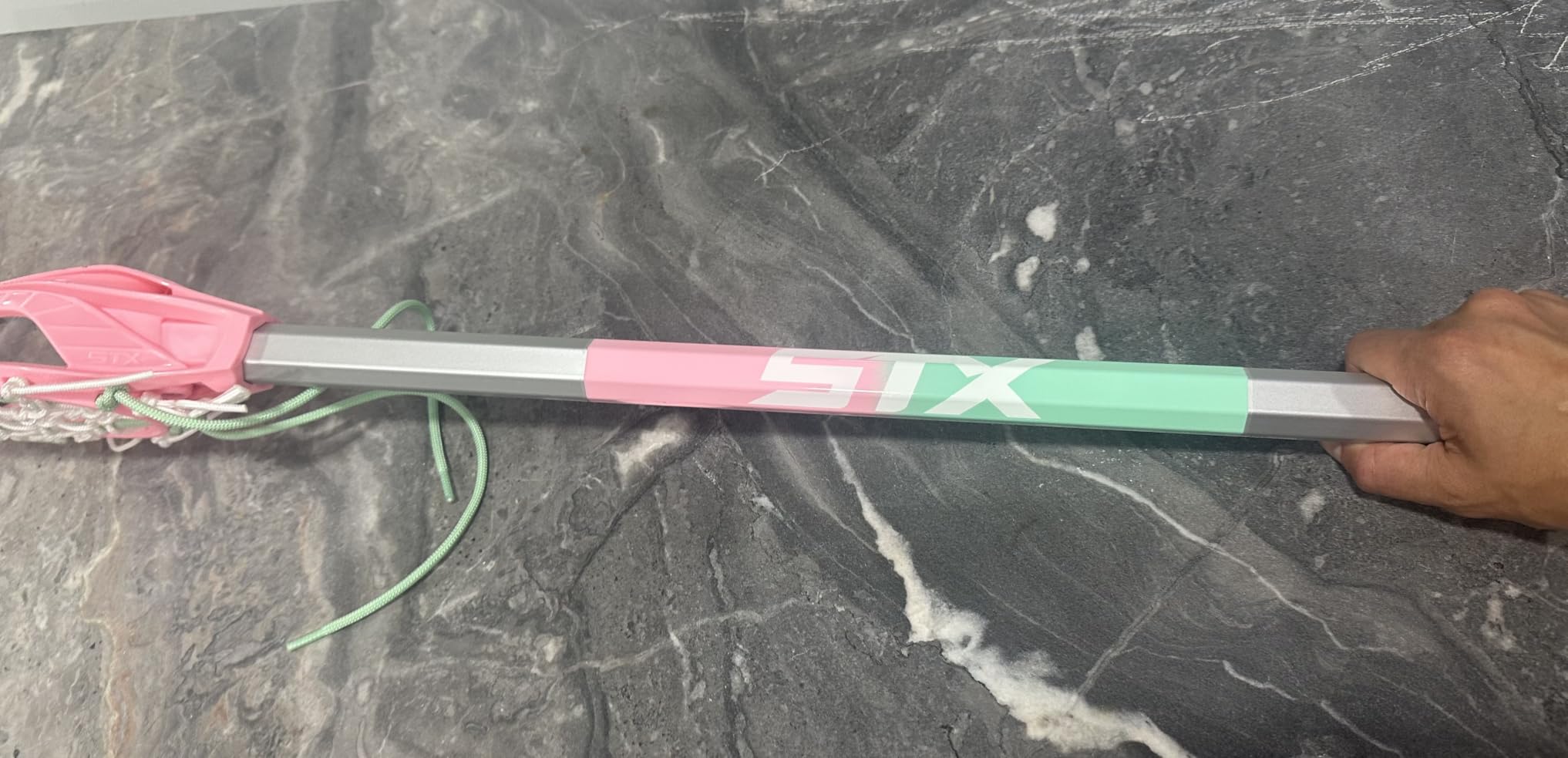 STX Lacrosse Girls Crux Jr. Complete Stick customer photo 2