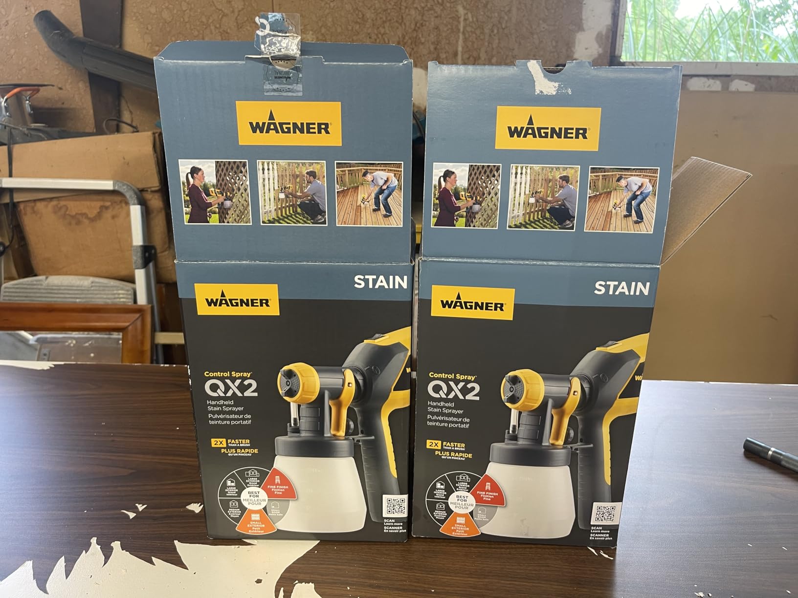 Wagner Spraytech Control Spray QX2 HVLP Stain Sprayer, 3 Spray Patterns customer photo 1