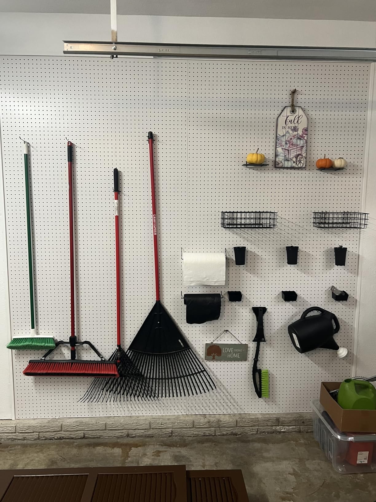 INCLY 30PCS Peg Board Organizer Accessories Kit with Bins, Cups & Baskets customer photo 1