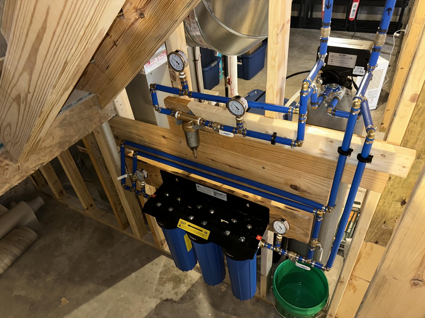 iSpring Iron, Manganese, H2S Whole House Water Filter System customer photo 2