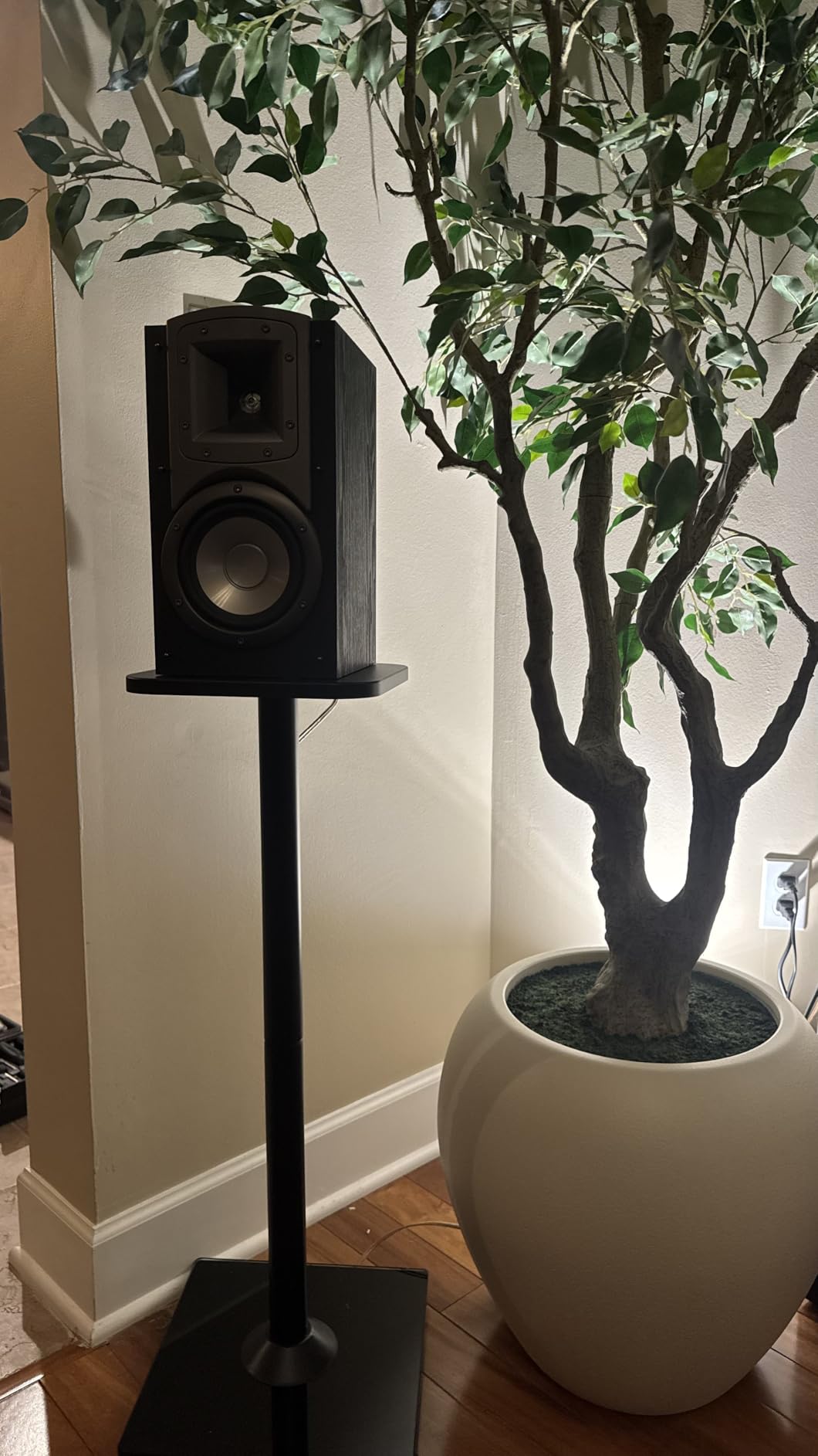 MOUNTUP Universal Speaker Stands Pair for Surround Sound Home Theater, 31