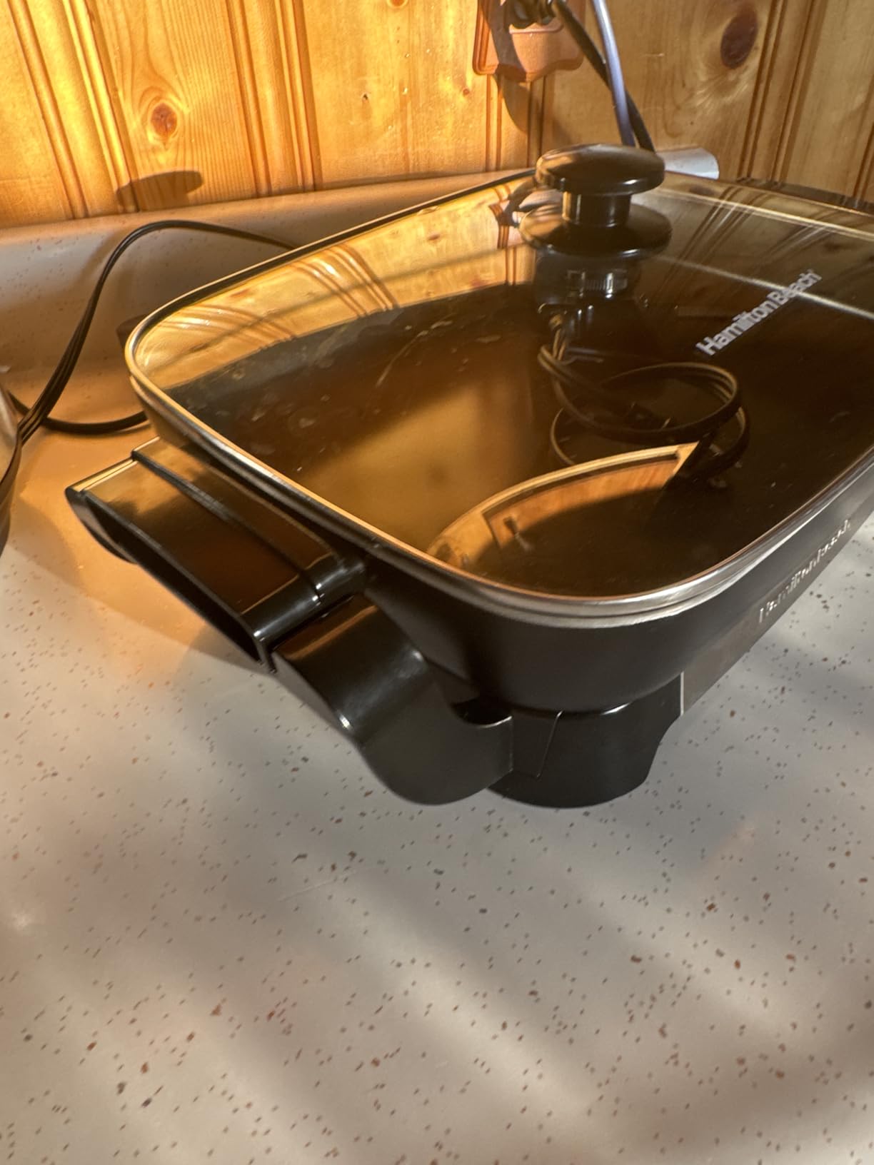 Hamilton Beach Large Electric Skillet With Lid customer photo 2