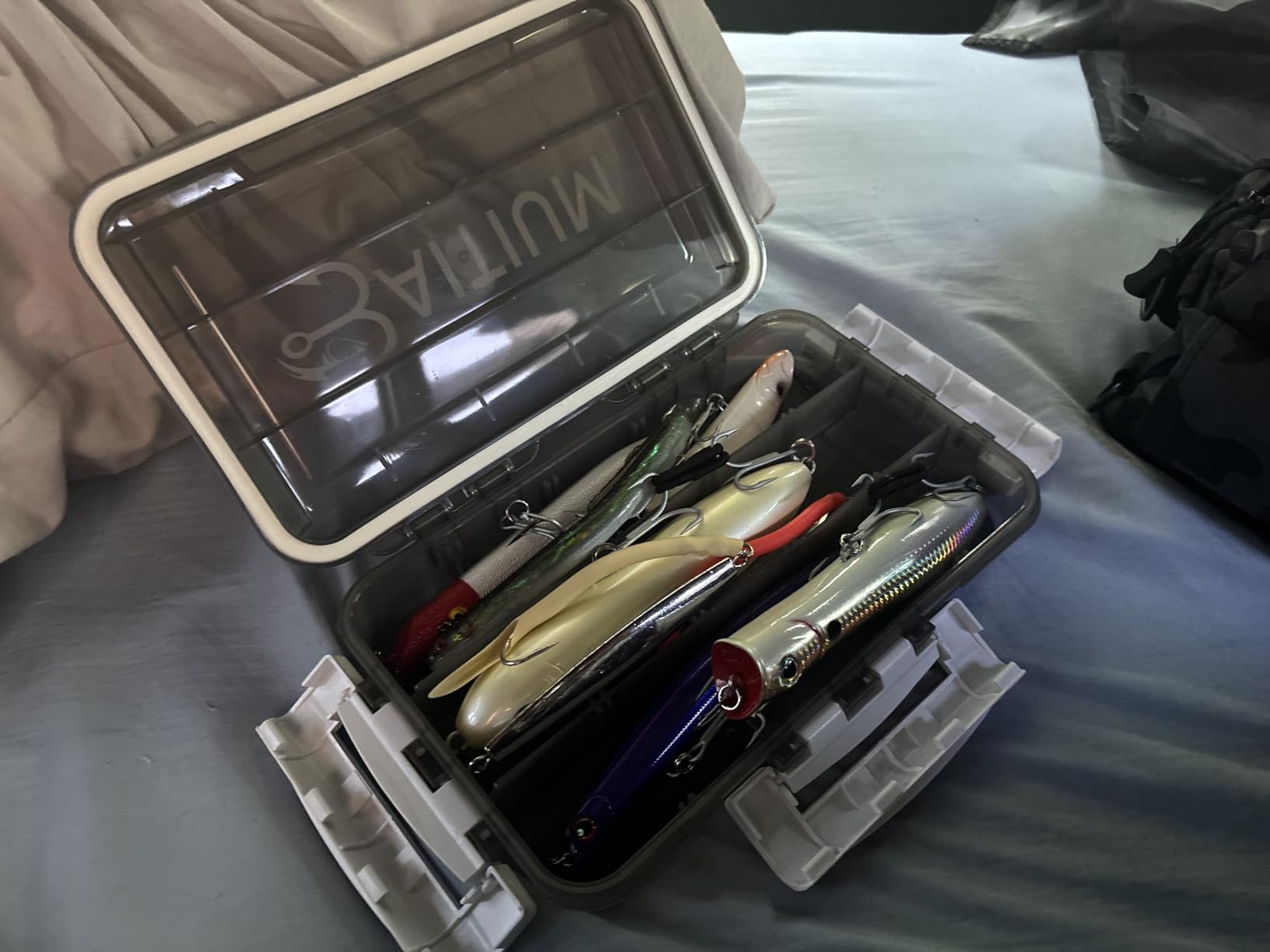 Baitium XTRAseal Waterproof Fishing Tackle Box Organizer, Tackle Boxes With Dividers, Tacklebox for Fishing, 3600 3700 Tackle Tray, Fishing Gear customer photo 2