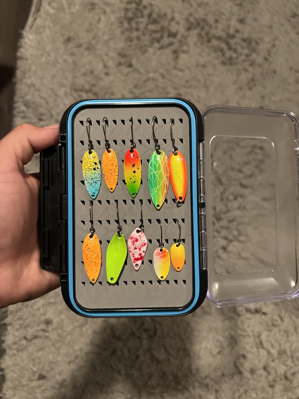 Gonex Fly Boxes for Fly Fishing files Jigs Waterproof Double Sided Fly Case customer photo 2