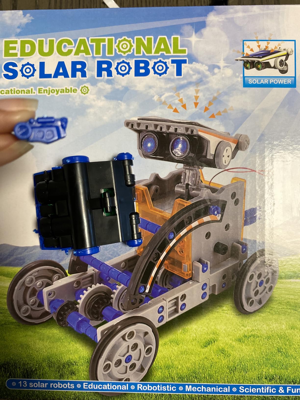 STEM 13-in-1 Education Solar Power Robots Toys for Boys Age 8+ customer photo 1