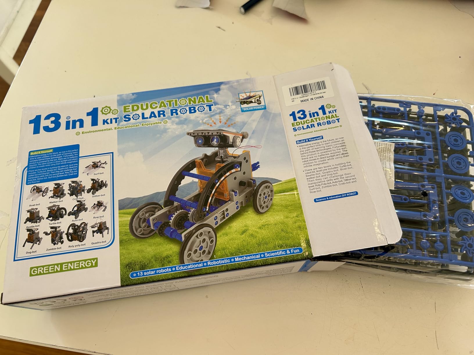 STEM 13-in-1 Education Solar Power Robots Toys for Boys Age 8+ customer photo 2