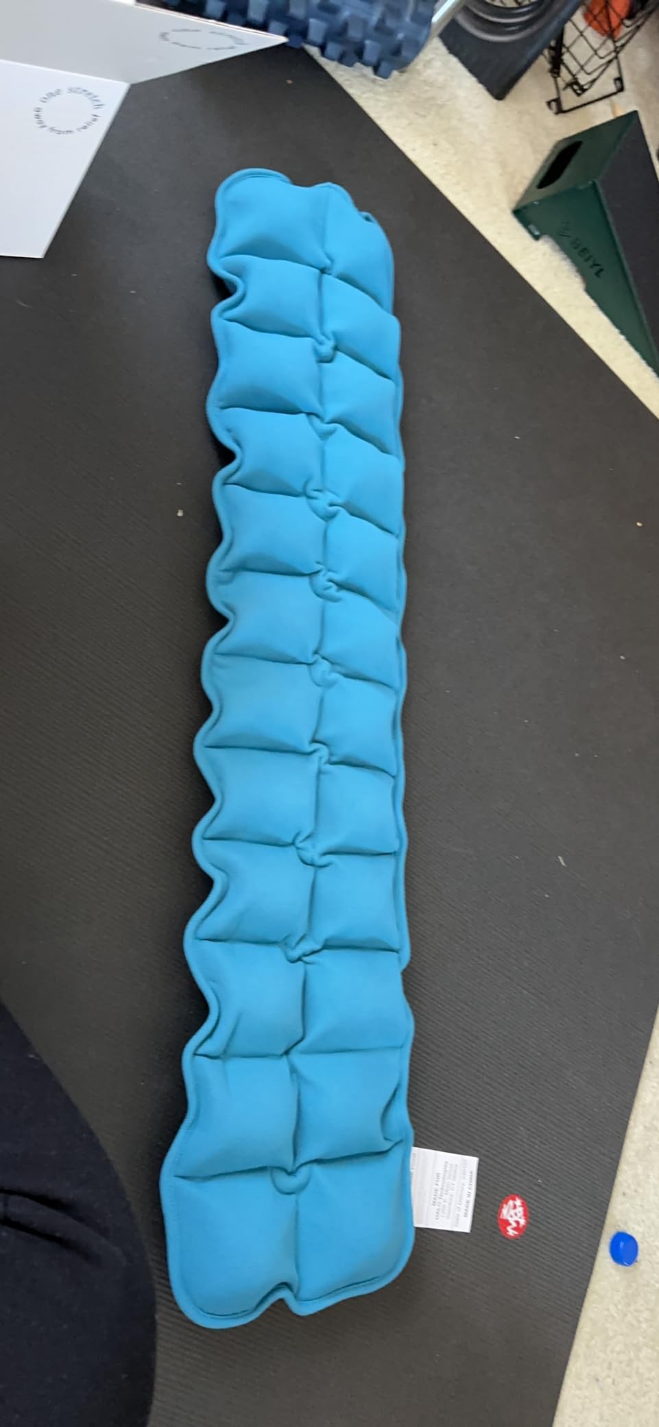 Halo Spine Stretcher for Back Pain Relief, Full Back Decompression, Upper and Lower Back Stretcher, Spine Alignment, and Deep Tissue Acupressure Therapy with 24 Massage Balls customer photo 2