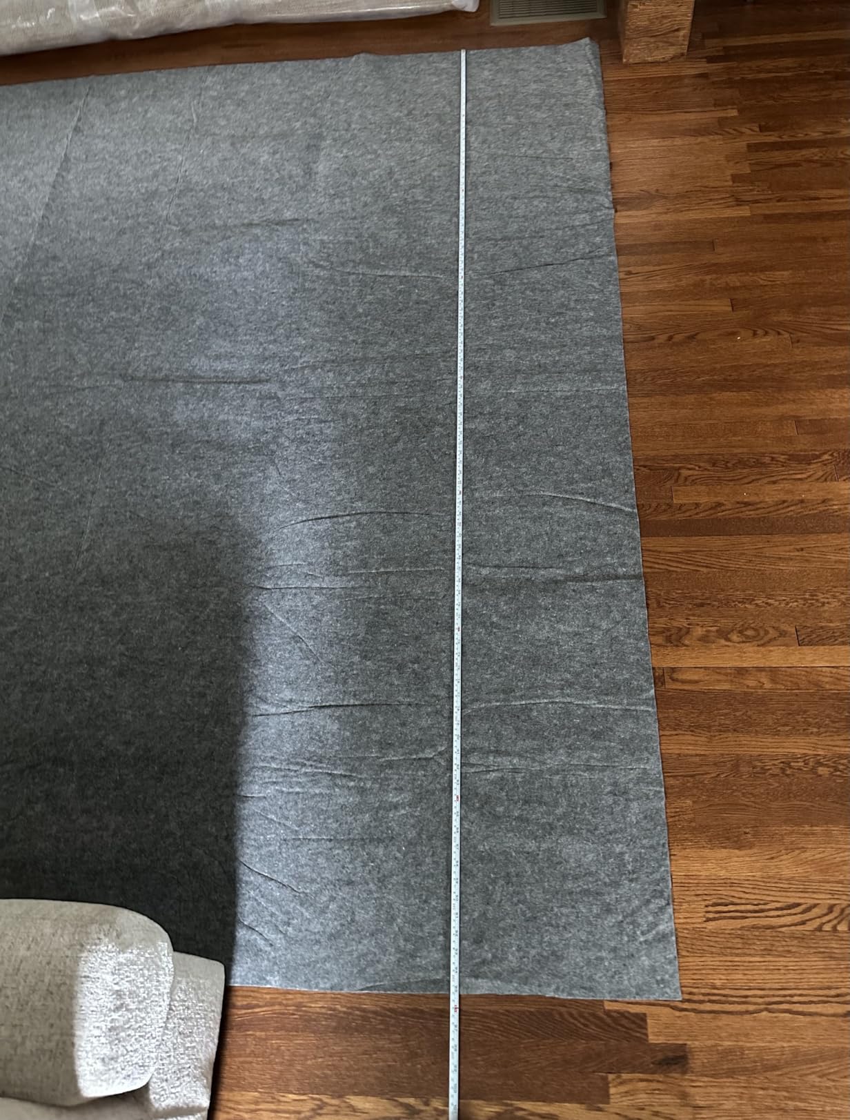 Non-Slip Rug Pads 8 x 10 ft, 100% Waterproof Extra Large Area Rugs Non Skid Rug Pad for All Floors and Finishes Durable Hardwood Floor Protective Felt Keeps Rugs in Place, Safe and Secure customer photo 2