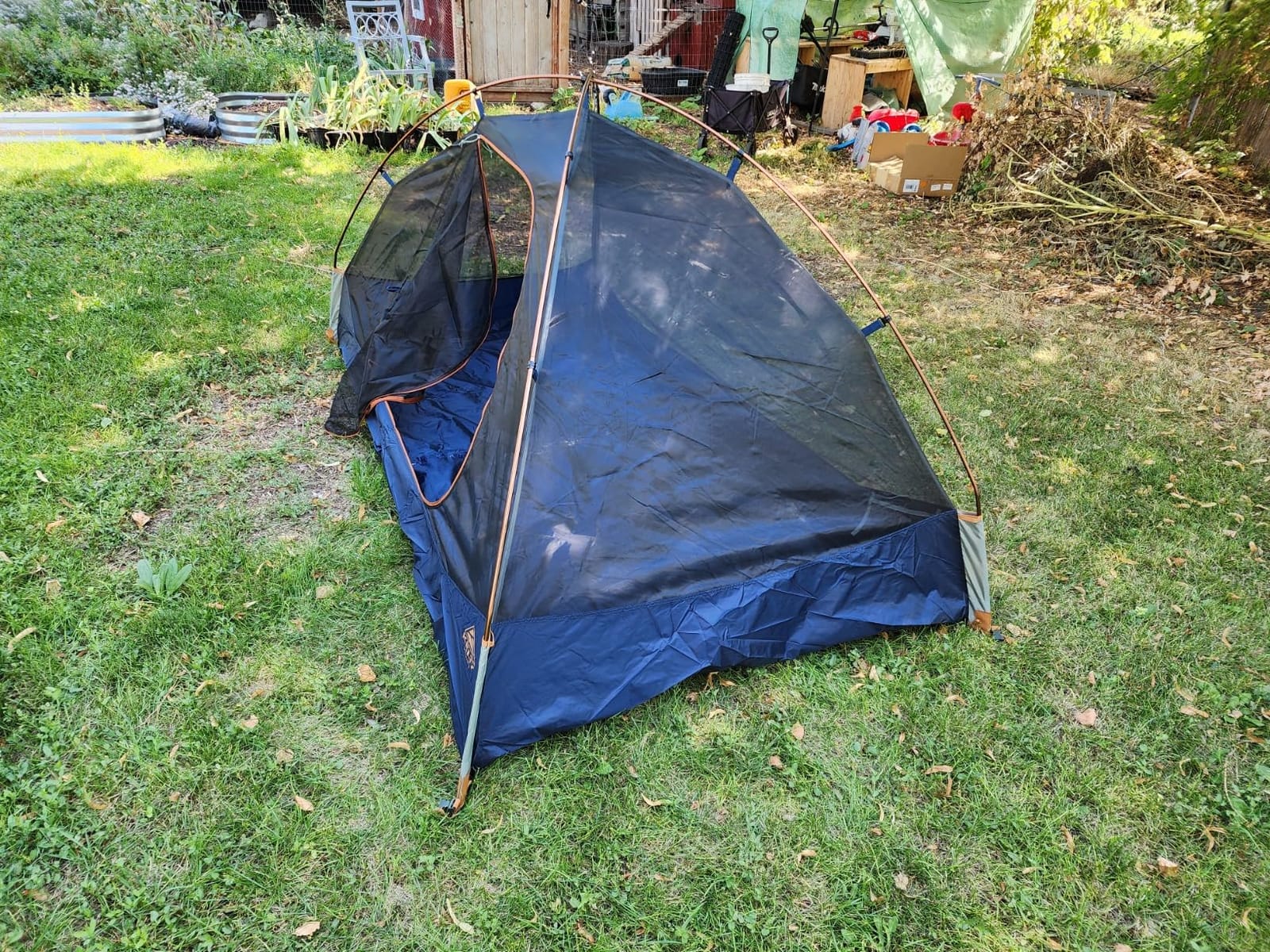 Kelty Late Start Backpacking Tent - Lightweight Two Man Camping Tent Shelter with Quickcorners, Aluminum Poles, Waterproof Poly Fly, Updated for 2024 customer photo 2