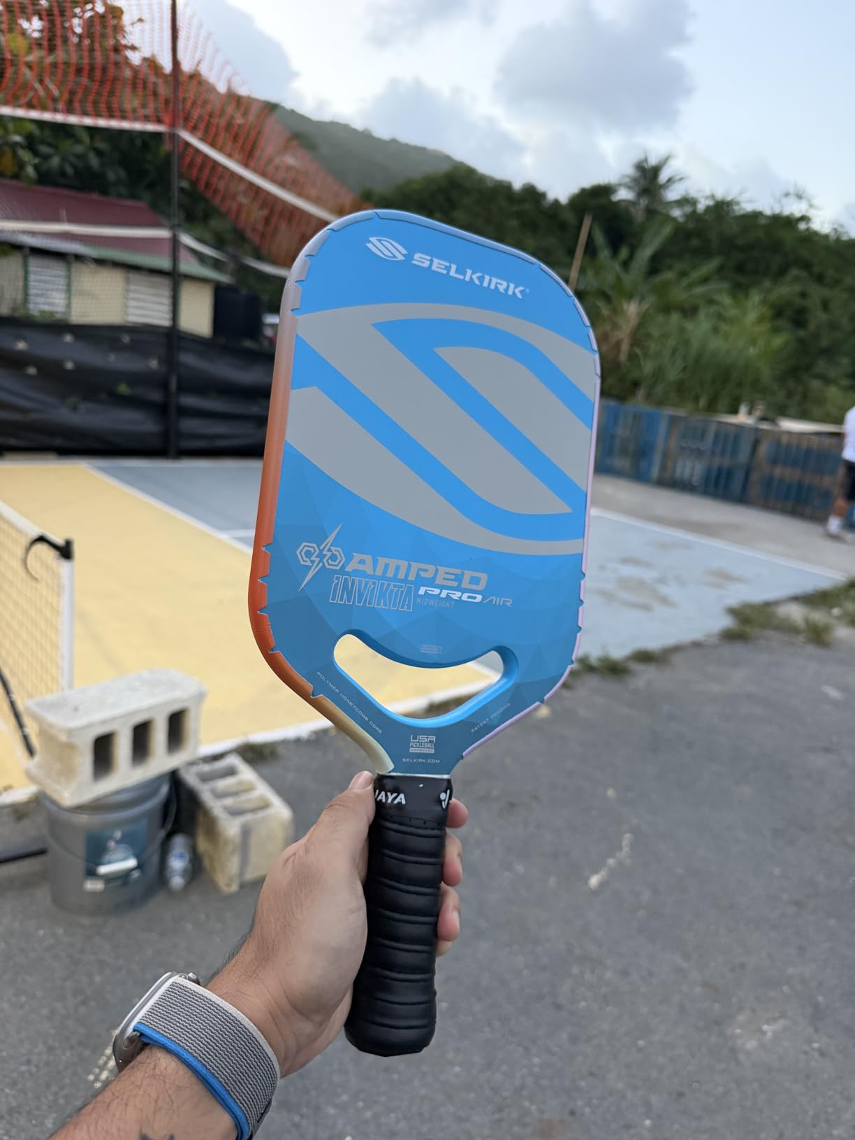 Selkirk Sport Amped Pickleball Paddles | Fiberglass | Polypropylene X5 Core customer photo 2