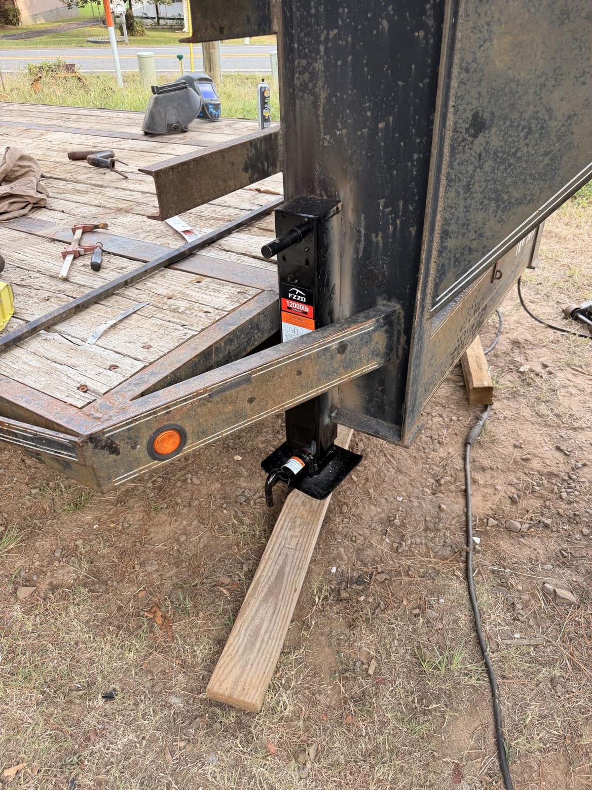 FZZD 12000lbs Heavy Duty Trailer Jack,Square Direct Weld customer photo 1