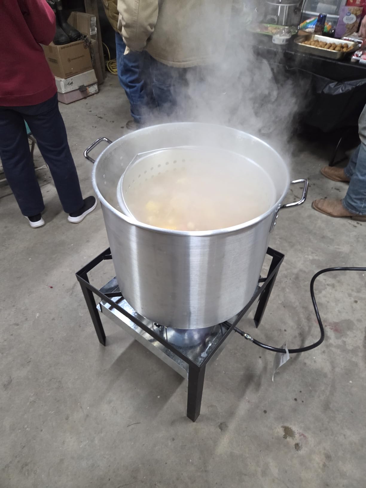 30QT & 10QT Outdoor Fryer | Turkey Fryer | Seafood Boil Pot customer photo 1