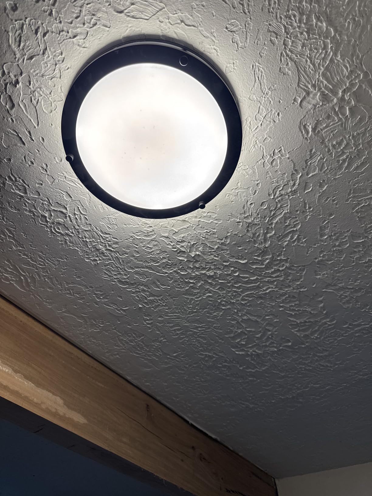 Kalium LED Ceiling Light with Remote 16 Inch Flush Mount Ceiling Light Fixture, 32W 3000K-6000K Adjustable Color Temperature, Dimmable Lighting Fixtures for Kitchen Bedroom Hardwired Installation customer photo 2