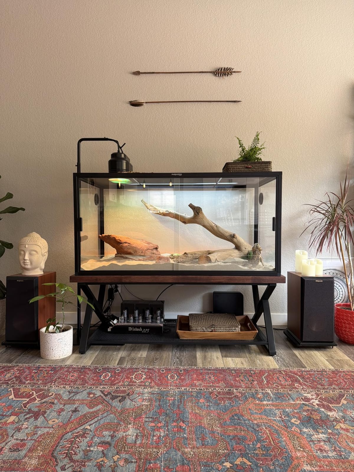 Phailozoo 120 Gallon Reptile Tank, Stackable 4x2x2 Reptile Enclosure customer photo 1