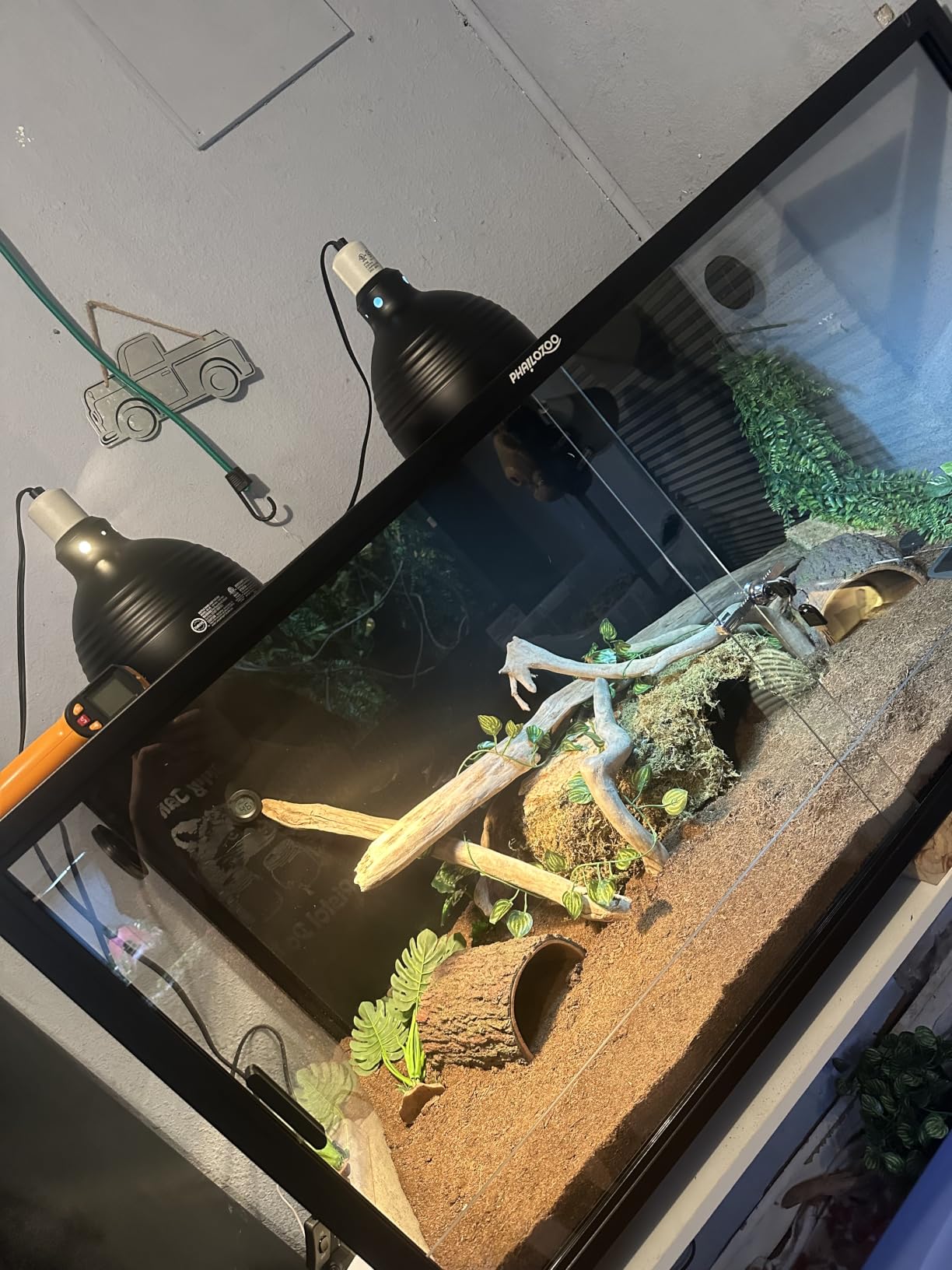 Phailozoo 120 Gallon Reptile Tank, Stackable 4x2x2 Reptile Enclosure customer photo 2