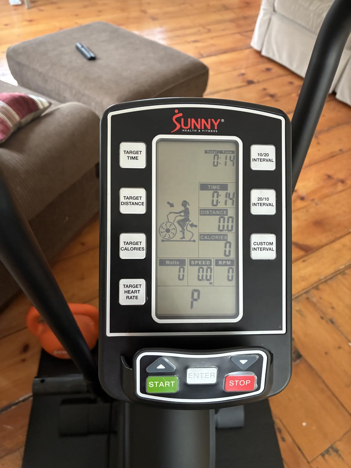 Sunny Health & Fitness Smart Heavy-Duty Fan Bike for HIIT Cycling Workout customer photo 2