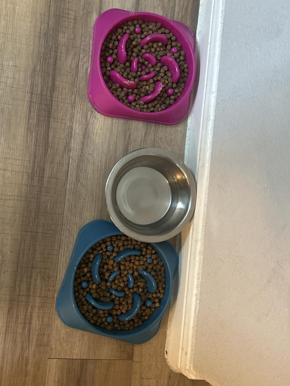 YINEYA Slow Feeder Dog Bowls, Pet Supplies that Slow Down Eating, Pet Food Bowls, Maze Dog Puzzle Feeder for Medium Breed | Dog Food Bowl Slow Down Eating Prevents Bloat, Promotes Healthy Digestion, Puzzle Feeder Interactive Makes Meal Time Fun customer photo 2