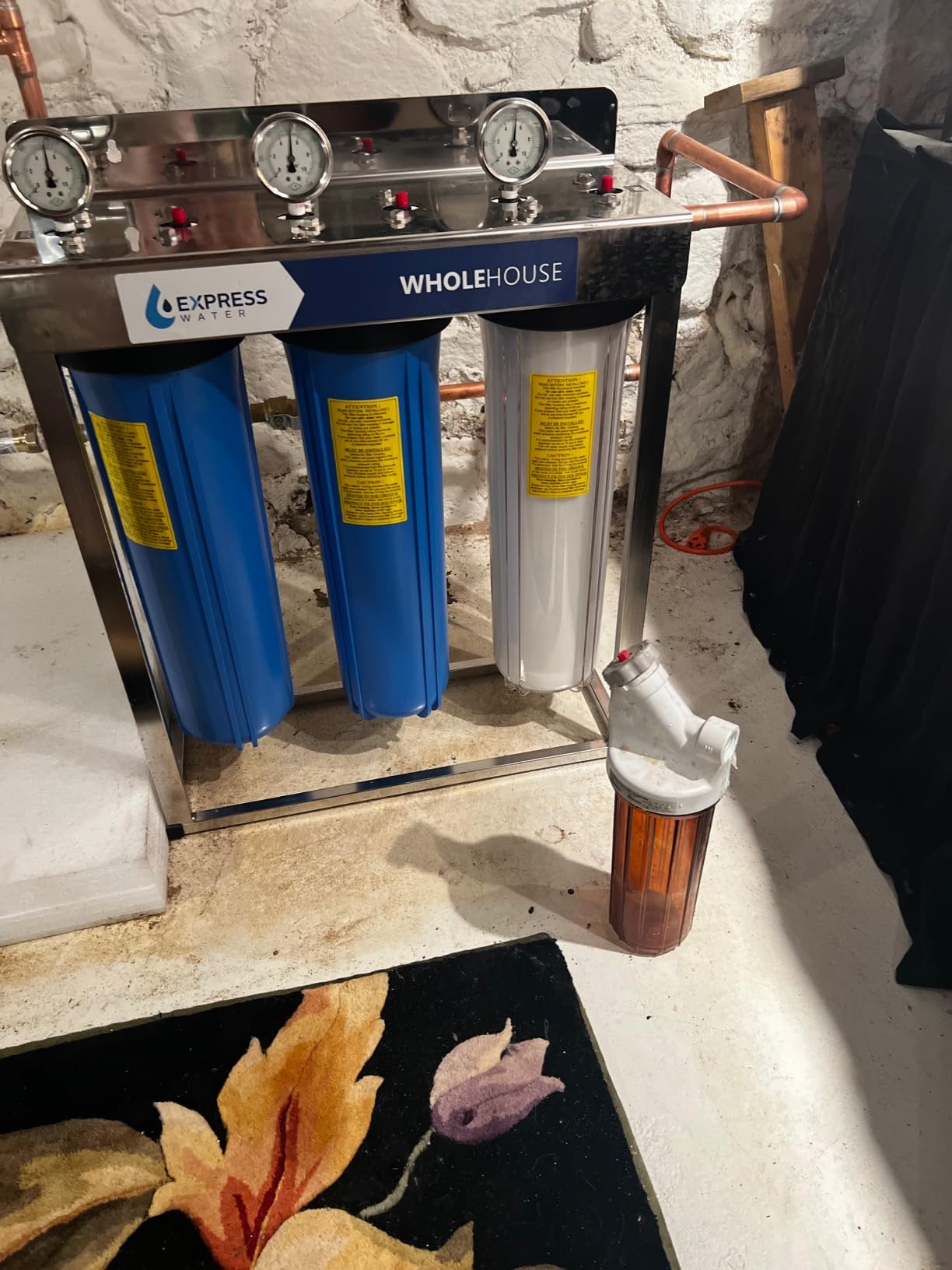 Express Water Whole House Water Filter System, Iron & Manganese, 3-Stage customer photo 1