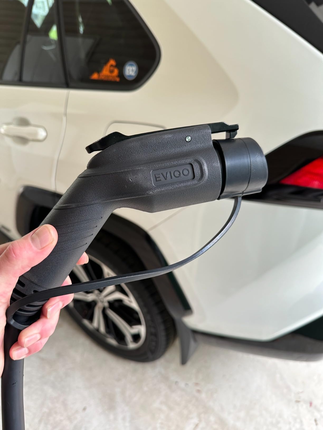 EVIQO Level 2 EV Charger J1772 48A - Hardwired 240V Wall Charging Station customer photo 1