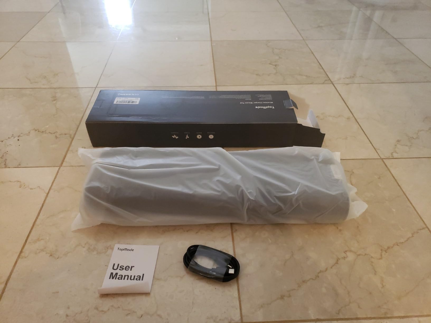 TopMade Wireless Charging Mouse Pad, 31.5