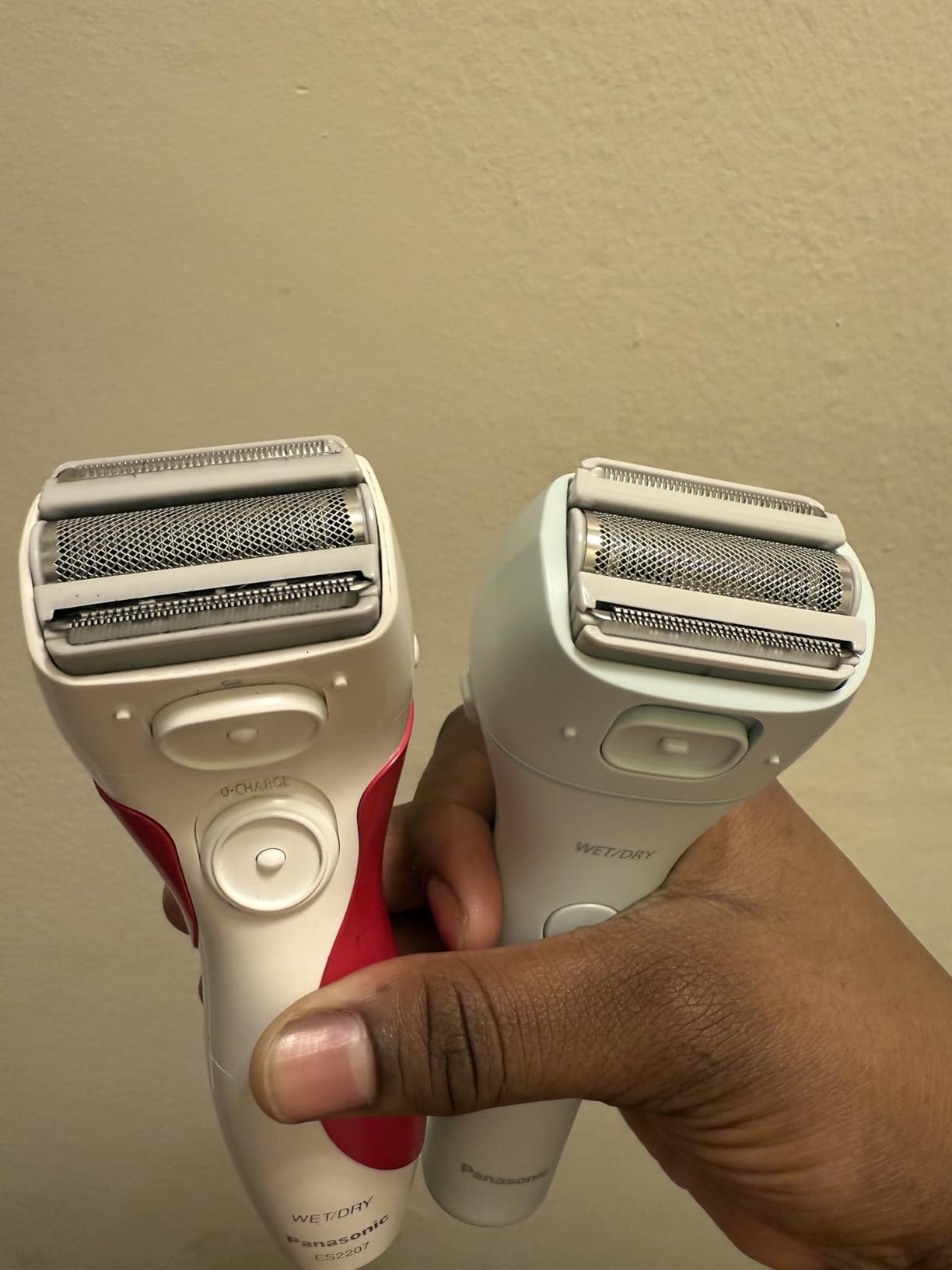 Panasonic Electric Bikini Trimmer, Waterproof Full-Body Cordless Electric Razors for Women Legs with Bikini Attachments, 3 Hypoallergenic Blades, for Travel, Shower, and Everyday Use - ES-AWL6AG customer photo 1