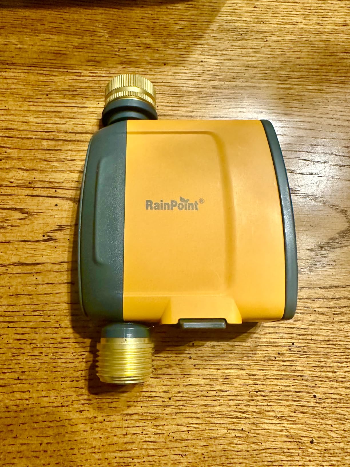 RAINPOINT WiFi Water Timer, Smart Hose Timer for Garden Hose, WiFi Irrigation Controller, Smart Sprinkler System Valve, APP & Voice Control, Weather-Based Automatic Rain Delay, Brass Inlet & Outlet customer photo 2