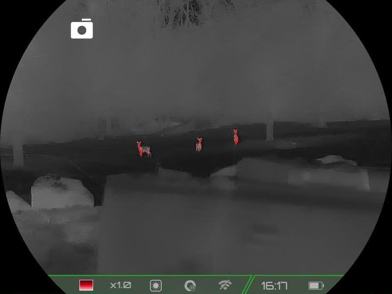 RIX Pocket K3 Thermal Monocular for Hunting, 384x288 Night Vision Monocular customer photo 2