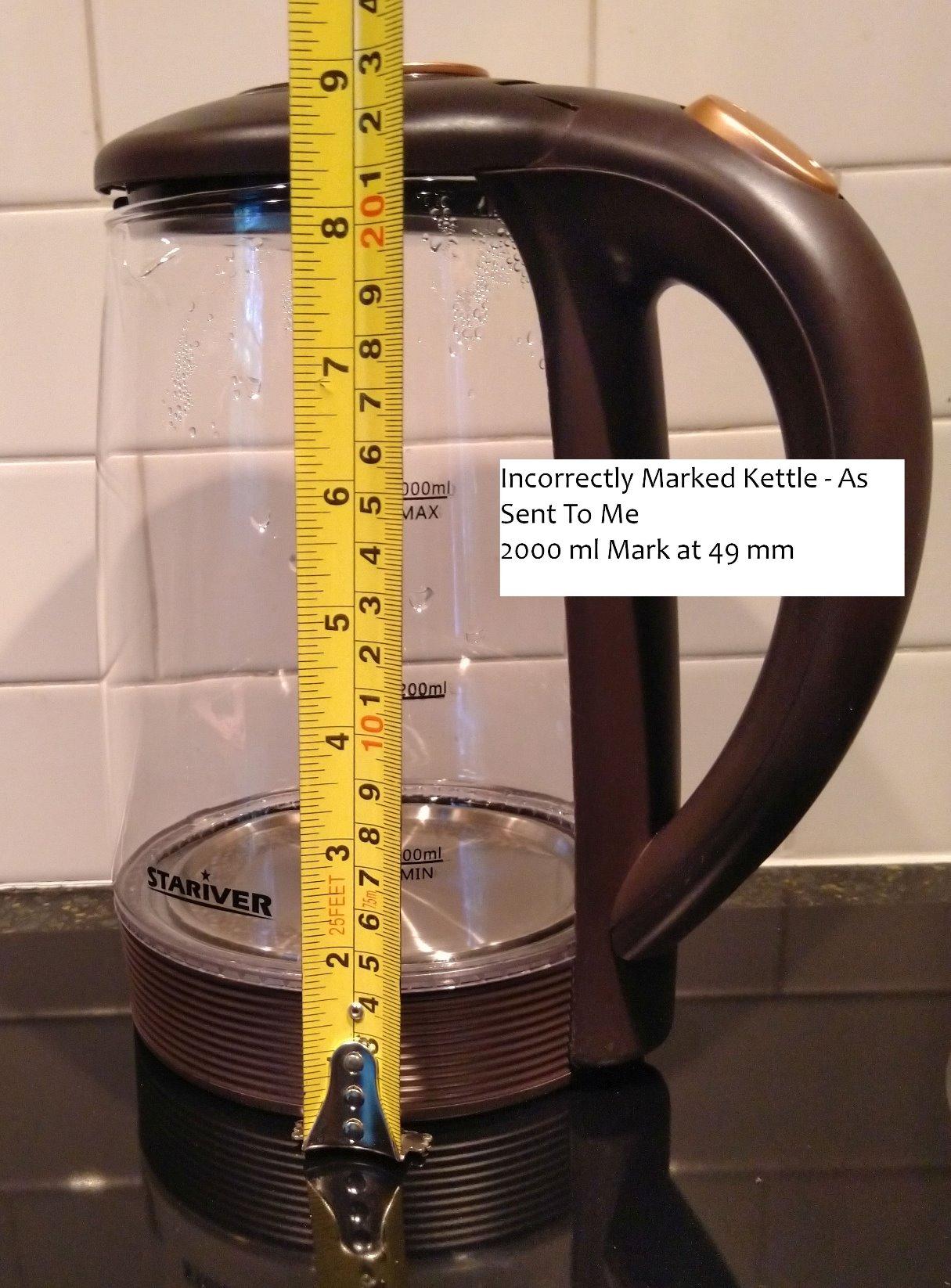 Stariver Gooseneck Electric Kettle, 0.8L Electric Tea Kettle customer photo 1