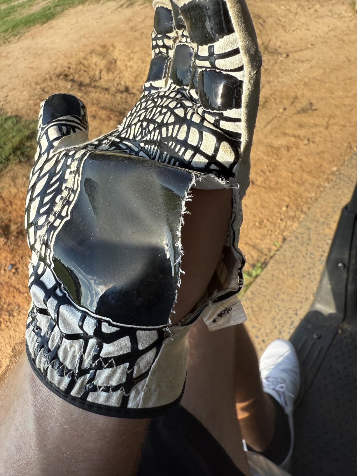 MONKEY GRIP Ultra Silicon Golf Glove Spider Grip Left Hand customer photo 1