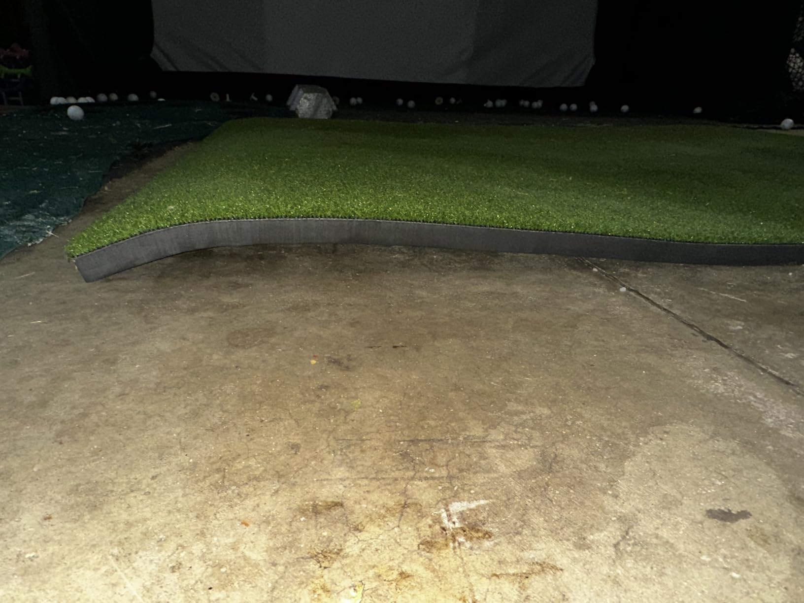 Bltend Golf Mat 36mm: 5x4ft/6x4ft Golf Hitting Mat Practice Outdoor Indoor | Elite Dense Artificial Turf, Heavy Duty Thickened EVA Backing, Balls & Tees, Driving Chipping Backyard Simulators Practice customer photo 2