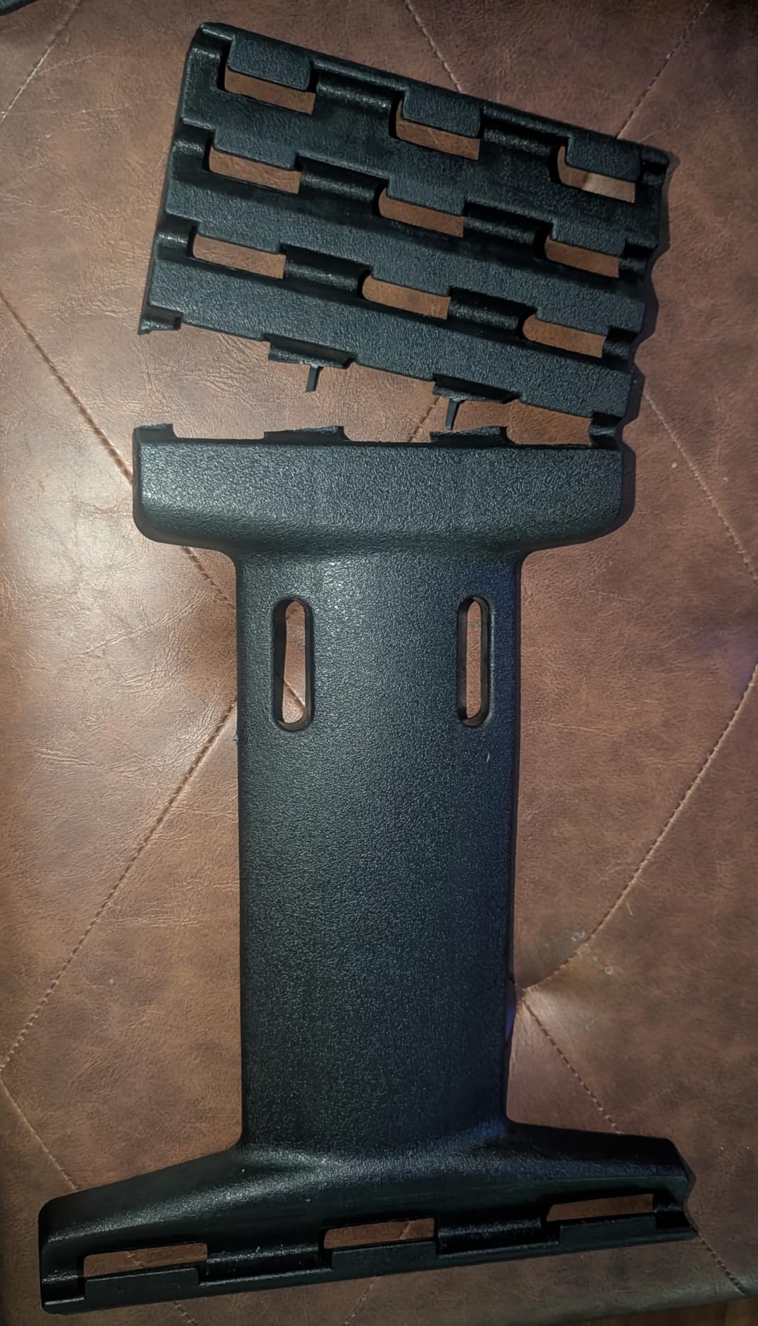Back Stretcher for Lower Back Pain Relief, 4 Level Adjustable Lumbar Back Cracker Board, Back Cracking Device, Back Massager for Scoliosis, Spine Decompression and Lumbar Decompression(Black) customer photo 1